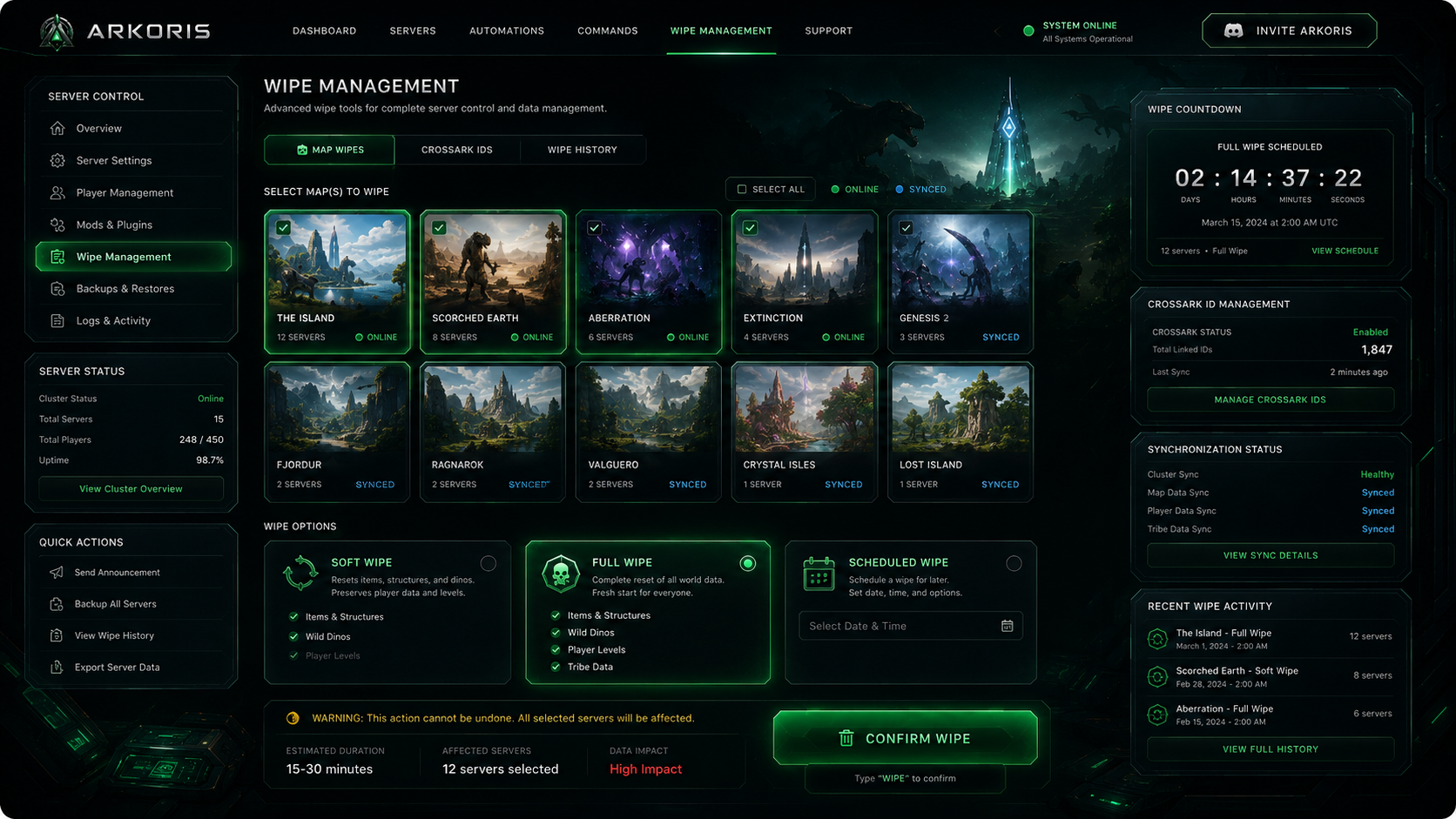 Player and tribe search