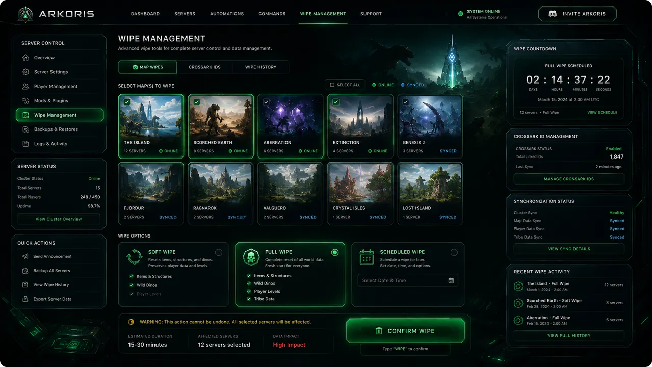 Player and tribe search